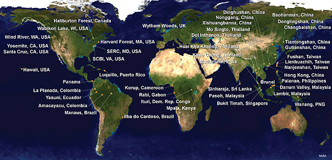 CTFS Map