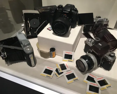 a selection of camera technology
