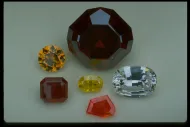 Group of Unusual Gemstones (NMNH G3803, G8122, G3386, G4917, G8636, G9973)::10246118