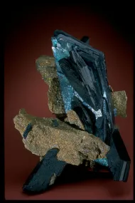 Vivianite with Pyrite (NMNH R19035)::10246357