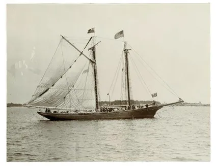 Sailing vessel out at sea