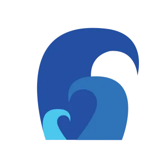 a wave logo