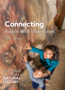 Cover page of the 2022 NMNH Annual Report