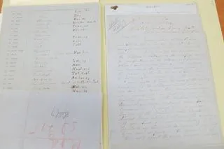 Primary source documents describing the Myaamia language.
