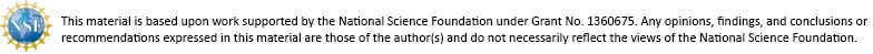 National Science Foundation Grant disclaimer