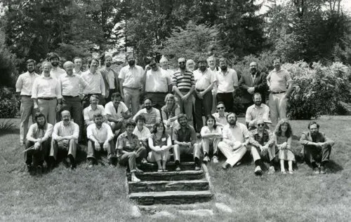 Participants in the first Evolution of Terrestrial Ecosystems Conference, May, 1987