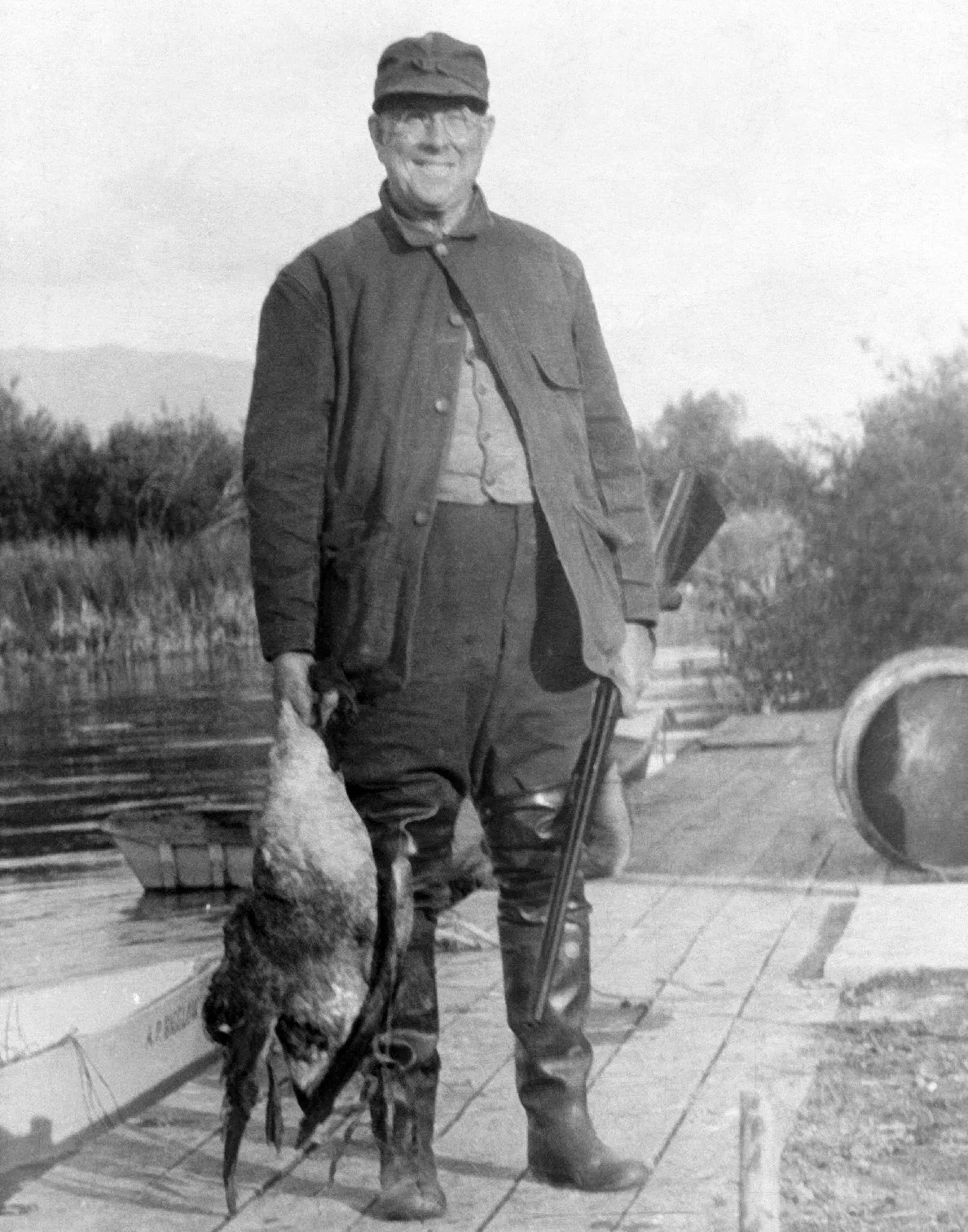 Black and white portrait of Albert Fisher.