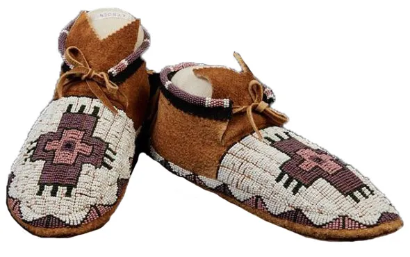 Harrison Red Crow 1992 Moccasins