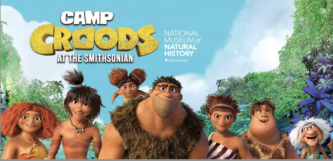 Camp Croods at the Smithsonian