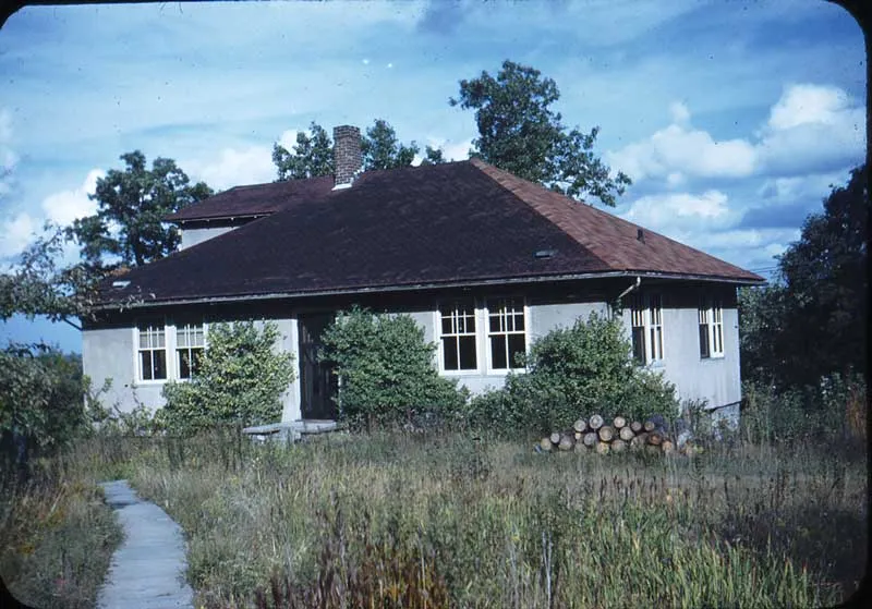 The Sharon Laboratory was a research facility designed and built by Dr. Cushman in 1923. It was here, with the help of visiting colleagues, students and a small staff, Cushman significantly advanced the understanding of foraminifera.