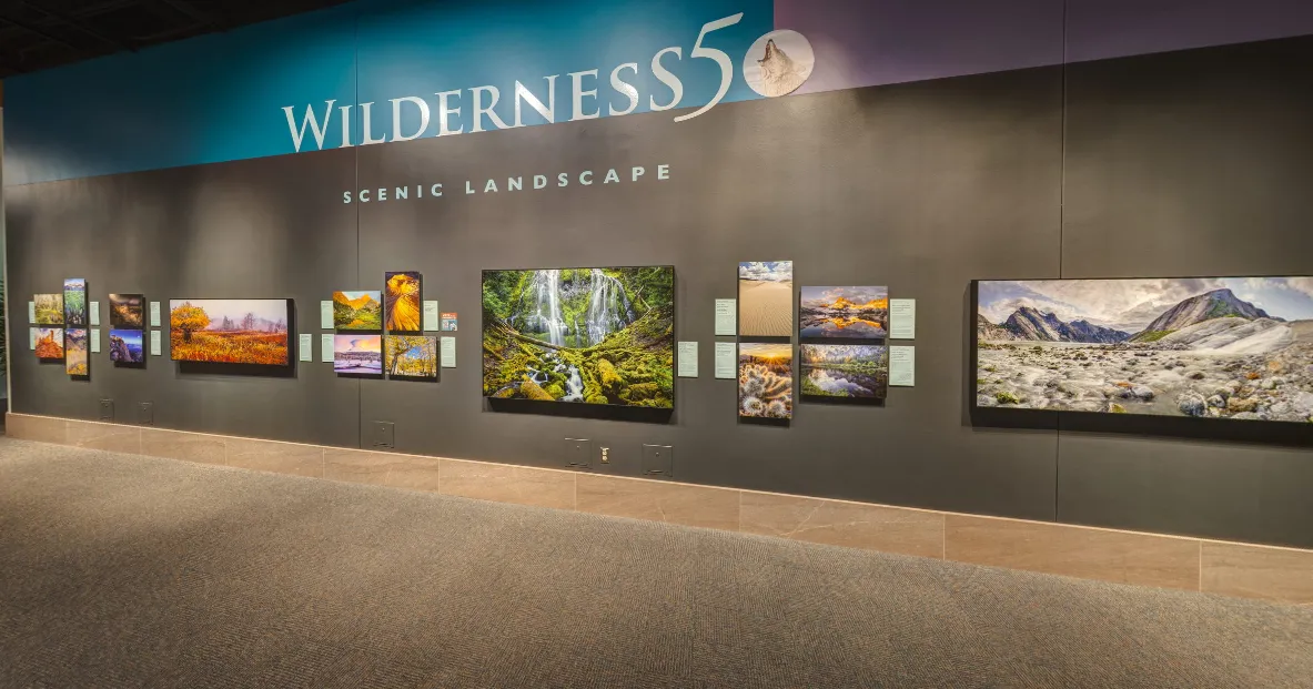 Wilderness 50 photography exhibit
